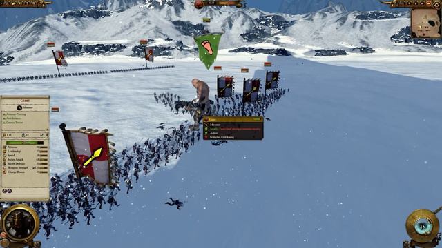Giants vs Empire Free Spears -  Total War Warhammer Mechanics