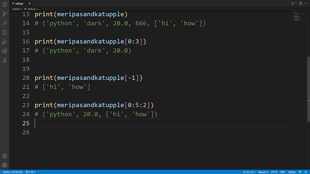 Tuple And Tuple Function | Python Tutorial For Beginner's #6 смотреть онлайн