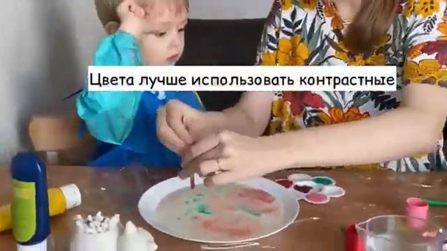 Чем занять ребенка ? Рисуем на молоке смотреть онлайн