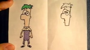 Как нарисовать Ферба (Финес и Ферб)?)))