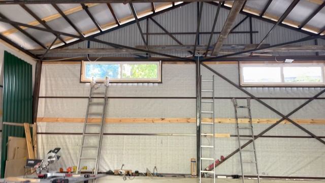 Окна в гараже из металопрофиля смотреть онлайн