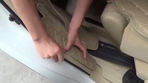 Кожаная обшивка багажника для Toyota Land Cruiser Prado. Кожа в багажник Тойота Прадо