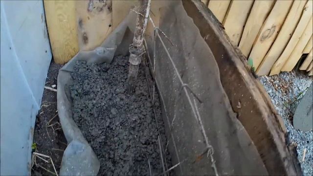 Мангальная зона своими руками. Часть 2. Заливка бетона, основание. #мангальнаязона #заливкабетона