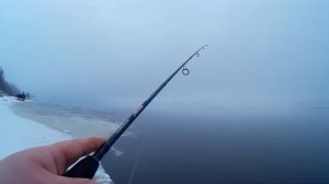 Рыбалка,джиг-отводной поводок!!!/Кострома-Волга 17.03.2017