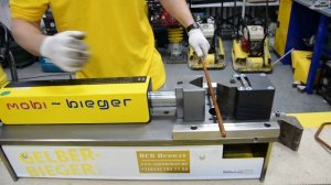 Гидравлический станок для гибки арматуры Mobi-Bieger