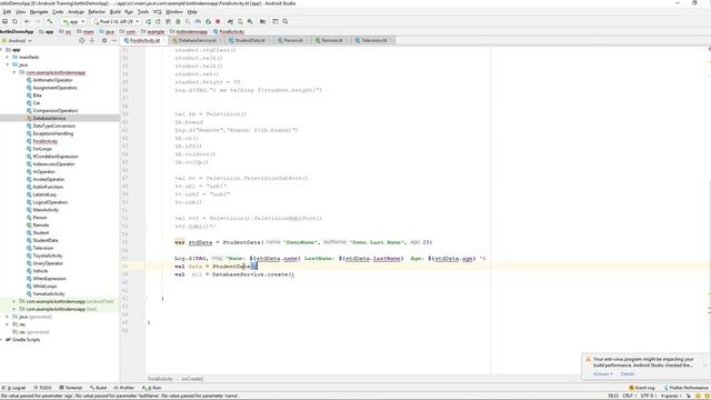 Kotlin Beginner | Kotlin | Training | Learn Kotlin By Making App | Object Declarations