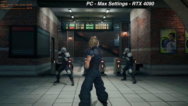 Final Fantasy VII Remake Playstation vs PC | 4k Max Settings | 2024 Benchmark