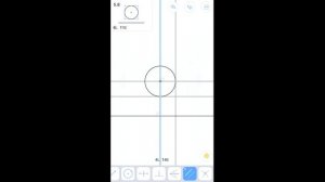 Euclidea - 5. Эпсилон (Epsilon) - 5.8 - Квадрат, описанный около окружности