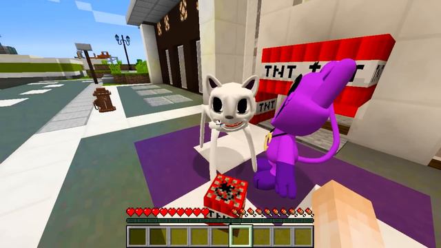 CATNAP SCHWESTER 😍 IST IN MICH VERLIEBT IN MINECRAFT 🥰 смотреть онлайн