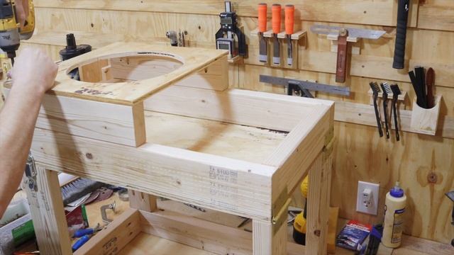 How to build a workshop dust collection cart