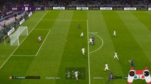 eFootball PES 2020, PES 2021: действия с хитрым приемом мяча.