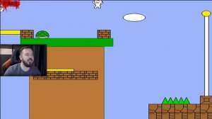 Syobon Action полное прохождение на русском Марио КОТ #2 | Японская игра марио | Прохождение