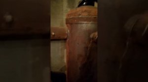 Печь на опилках из газового баллона