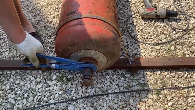 Как открутить вентиль у газового баллона своими руками, легко и просто. смотреть онлайн