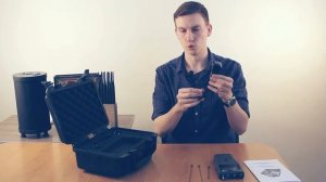Обзор комплектации и подготовки к работе профессионального антижучка «C-3000-Plus»