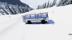 ЛЫЖНЯ СМЕРТИ! ФУРА НА ГОРНОЛЫЖНОМ СПУСКЕ | BeamNG.drive