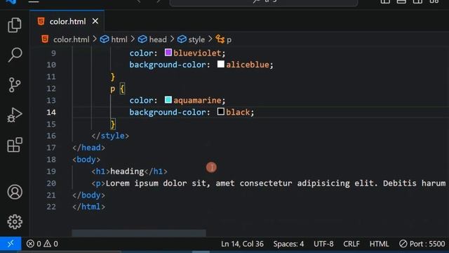 Colors of CSS RGB,HEX,HSL,RGBA & HSLA in Urdu/Hindi | CSS Tutorial 07 in Urdu/ Hindi |@CodeWithAI1