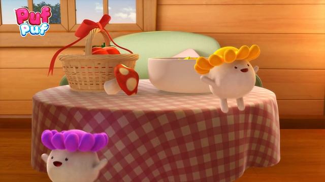 👨🍳 Sa gatim cu Puf Puf! Invatam fructele si legumele Cantece copii смотреть онлайн