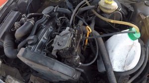 АУДИ 80 б4, 1,9ТДИ... С КАНИСТРОЙ под КАПОТОМ вместо БАКА...