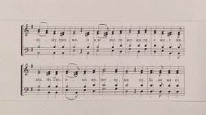 Покаяния отверзи ми двери, второй голос (Д. Бортнянский)