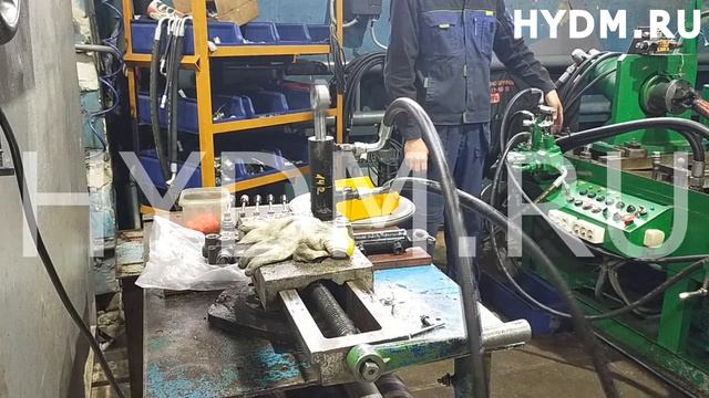 Проверка гидроцилиндра (40*20*80*240) | HYDM.RU #142 смотреть онлайн