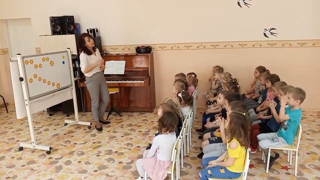 Музыкально ритмическая игра в средней группе смотреть онлайн