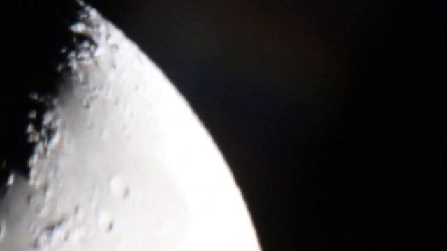 Video Of The Moon, Through The Celestron Nexstar Evolution 9.25