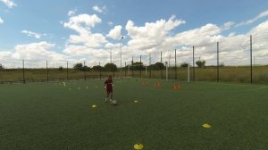 Футбольная тренировка | Футбол | Football | Техника | Дриблинг | Dribbling | Домашнее задание