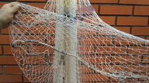 Подвязка карманов намёта (кастинговой сети).