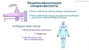 Миорелаксанты или нейромышечные блокаторы: механизм действия, препараты, побочные эффекты, показани