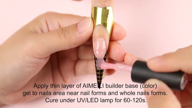 HOW TO: Use Builder Base Gel | Nail Extensions & Builder Gel! #nailextensions #nailbuiderbase смотреть онлайн