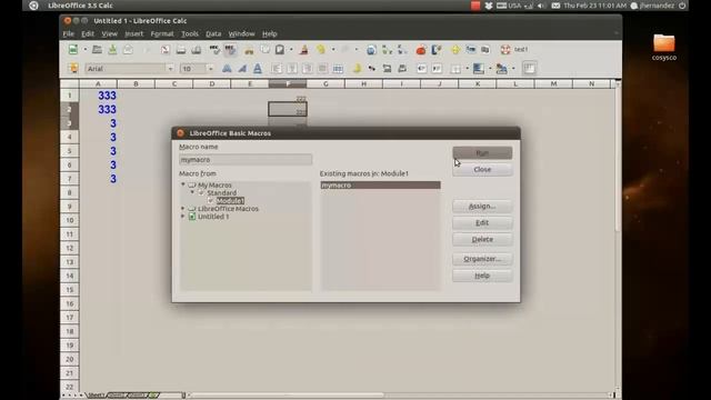 How to create macros in Libreoffice with shortcuts or keyboard combination. смотреть онлайн