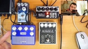 Мой звук - Shift Line Twin, A+ Everest, Rectivator 303