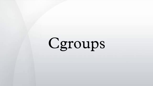 Cgroups смотреть онлайн