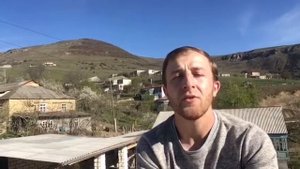 Актер Табасаранского театра Аким Саидалиев читает стих-е Шамиля Казиева .