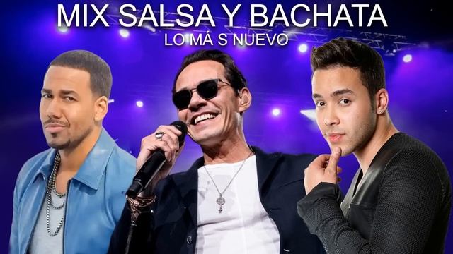 MIX SALSA Y BACHATA DADDY YANKEE, MARC ANTONY, PRINCE ROYCE, ROMEO SANTOS AVENTURA смотреть онлайн
