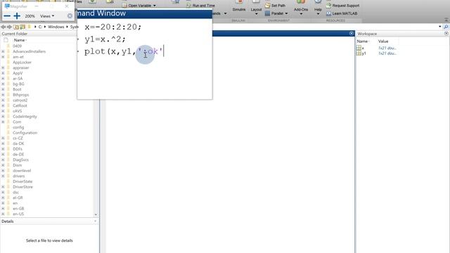 matlab lect 15 .subplot ,marker ,color ,and polar plot смотреть онлайн