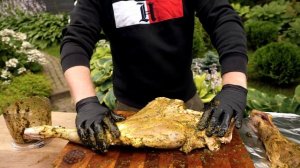 Запеченная Баранья Нога (6кг.).  Двойное маринование.