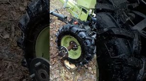 Спарка колес мотоблока зубр 10 часьть 2