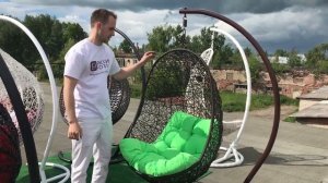 Подвесное кресло Изи Русский Ротанг