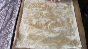 Штрудель с вишней и миндальными орехами. Тесто фило! Рецепт быстрого приготовления.