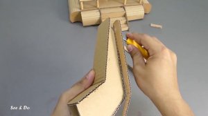 Как сделать красивый картонный домик из картона || Дом мечты # 02