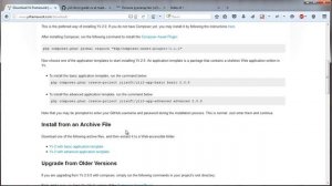 Урок 1. Установка фреймворка Yii2 на сервер | как установить Yii2