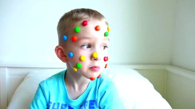 BАD BABY МАМА в ШОКОЛАДЕ! LOTS OF CANDY CHALLENGE CHOCOLATE FACE смотреть онлайн
