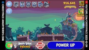 Angry Birds Friends Improved Score Level 5 Tournament 1151 Power UP Walkthrough