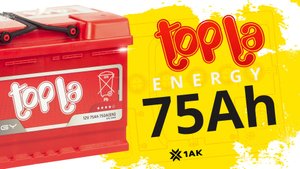 TOPLA Energy 75 Ah: технические характеристики аккумуляторной батареи