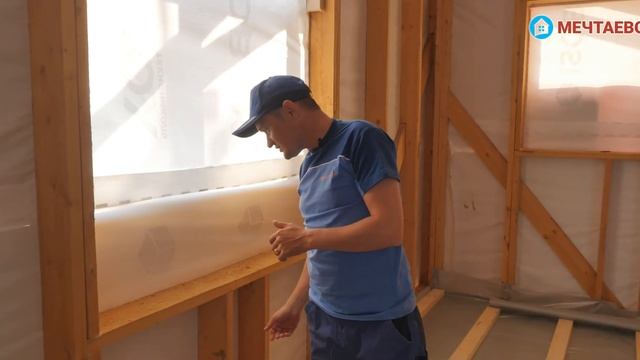 Как построить каркасный дом. Обзор строительства. Утепление в каркасном доме