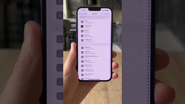 Твой iPhone помнит пароли от всех сайтов