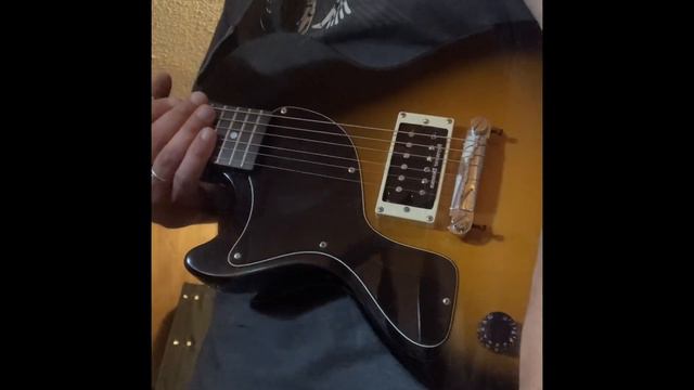 Seymour Duncan JB in an Epiphone Les Paul Jr. - Sounds and Fells GREAT! Two takes. смотреть онлайн