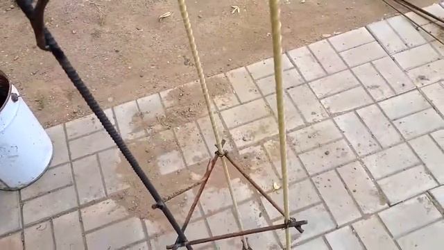 Каркас из арматуры для буронабивной сваи своими руками